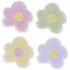  Servetter – Pastellblommor, 13 cm, 20-pack