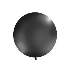  Jätteballong - Svart, 100cm