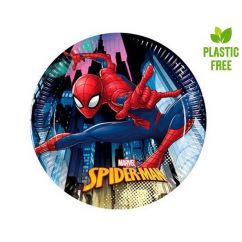  Papptallrikar - Spiderman, 19,5cm, 8-pack