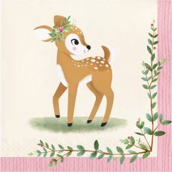  Deer Little One - Servetter, 16-pack