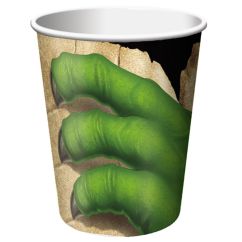  Pappmugg - Dinosaurie, 8-pack