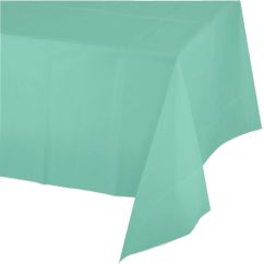  Bordsduk av plast - Mintgrön, 137x274cm