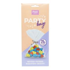 PME Partypåsar av plast, 25-pack