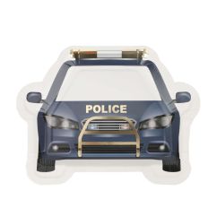  Papperstallrikar - Polisbil, 8-pack