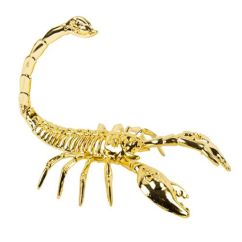  Skorpion - Guldfärgad plast, 20,5cm
