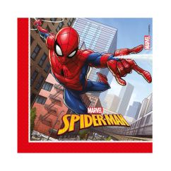  Servetter - Spiderman Crime Fighter, 20-pack