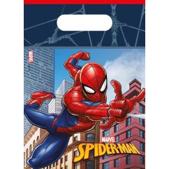  Presentpåsar - Spiderman Crime Fighter, 6-pack