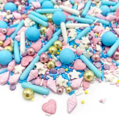 Happy Sprinkles Strössel - Cotton Candy, 90g