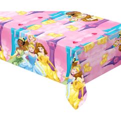  Bordsduk - Disney Prinsessor, plast, 120x180cm