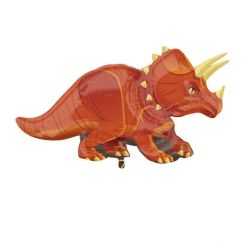  Folieballong - Dinosaurie Triceratops, 106 cm