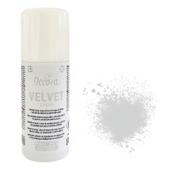 Decora Sammetsspray (Chokladspray) - Vit, 100ml