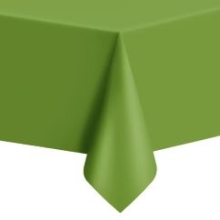  Bordsduk - Gräsgrön, Plast, 137x274cm