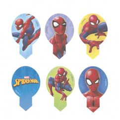  Ätbara dekorationer  - Spiderman, 20-pack