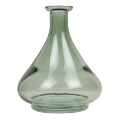  Glasvas - Modern lux, grön, 12x14 cm