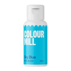 Colour Mill Oljebaserad livsmedelsfärg, 20 ml - Sky Blue