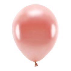  Metallskimrande ballonger - Roséguld, 30 cm, 10-pack