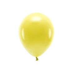  EKO ballonger - Ljusgul, 30cm, 10-pack