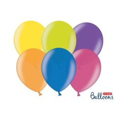  Ballonger - Flerfärgade metalliska, 30cm, 10-pack