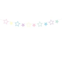  Stjärngirlang - Pastell