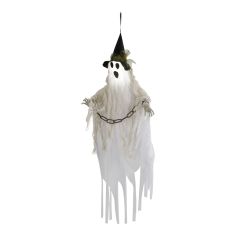  Hängande spöke med LED-belysning, 80cm