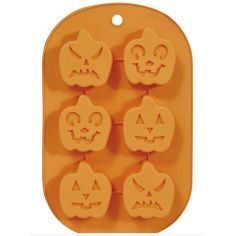 Halloween silikonform - Skurna pumpor