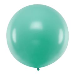  Jätteballong - Pastell, Turkos, 100cm