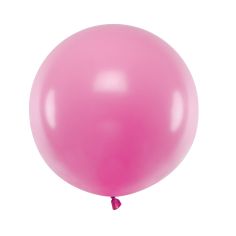  Stor ballong - Pastell, Fuchsia, 60cm