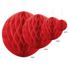  Honeycomb - Röd