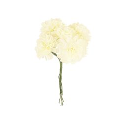 Mini-blomsterbukett - Hortensia Krämvit, 10 cm