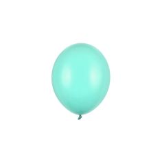 Pastelliga mini-ballonger - Ljus mintgrön, 12cm, 100-pack