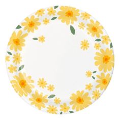  Papptallrikar - Sweet Daisy, 18cm, 8-pack