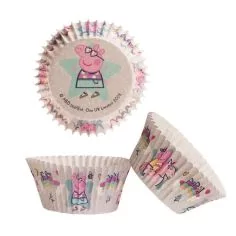 Dekora Muffinsformar - Greta Gris, 25-pack