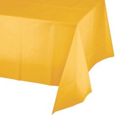  Plastbordsduk - Varm gul, 137x274cm