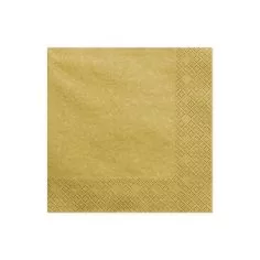  Servetter - Guld metallic, 20-pack