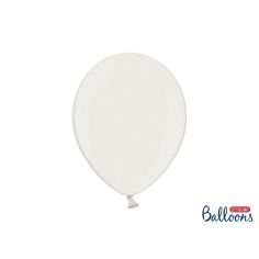 Metallskimrande ballonger - Vita 30cm, 50-pack