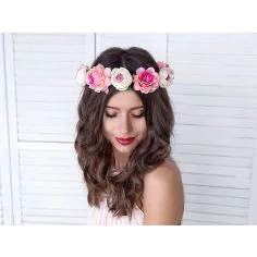 Blomkrans - Rosa