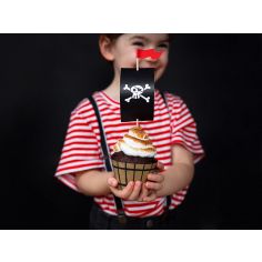  Cupcake-set - Pirates, 6-pack