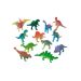  Små figurer - Dinosaurier, 12-pack