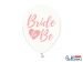  Genomskinliga/rosa ballonger - Bride to Be, 30cm, 6-pack