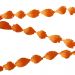  Kräppgirlang - Orange, 6m