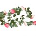  Blomstergirlang - Rosa pioner, 2m