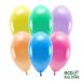  EKO ballonger - Flerfärgade metalliska, 10-pack