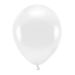  Metallskimrande ballonger - Vita, 30 cm, 10-pack