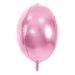  Folieballong - Rosa klot, 40cm