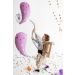  Folieballong - Rosa spöke, 41x70cm