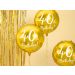  Folieballong - 40th Birthday, gyllene, 45cm