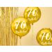 Folieballong - 70th Birthday, gyllene, 45cm