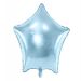  Folieballong - Ljusblå stjärna