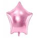  Folieballong - Rosa stjärna, 48cm