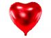  Folieballong - Rött hjärta, 45cm